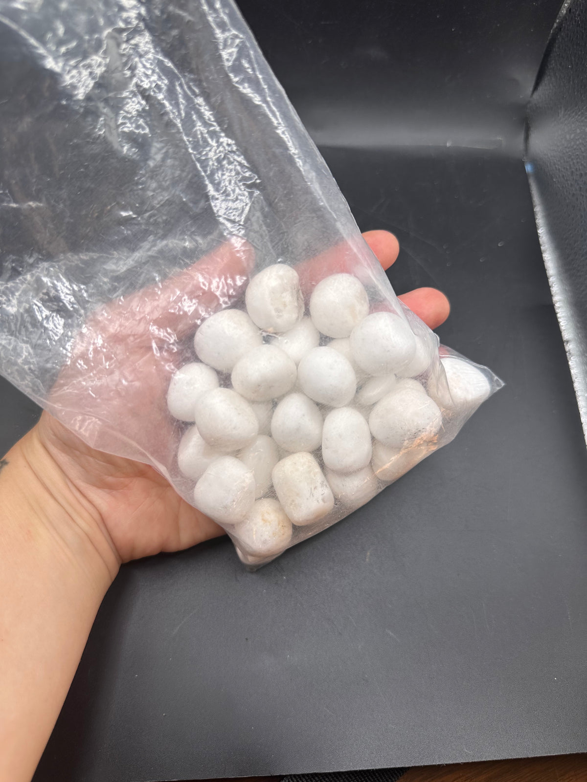 1lb. SCOLECITE TUMBLED STONES