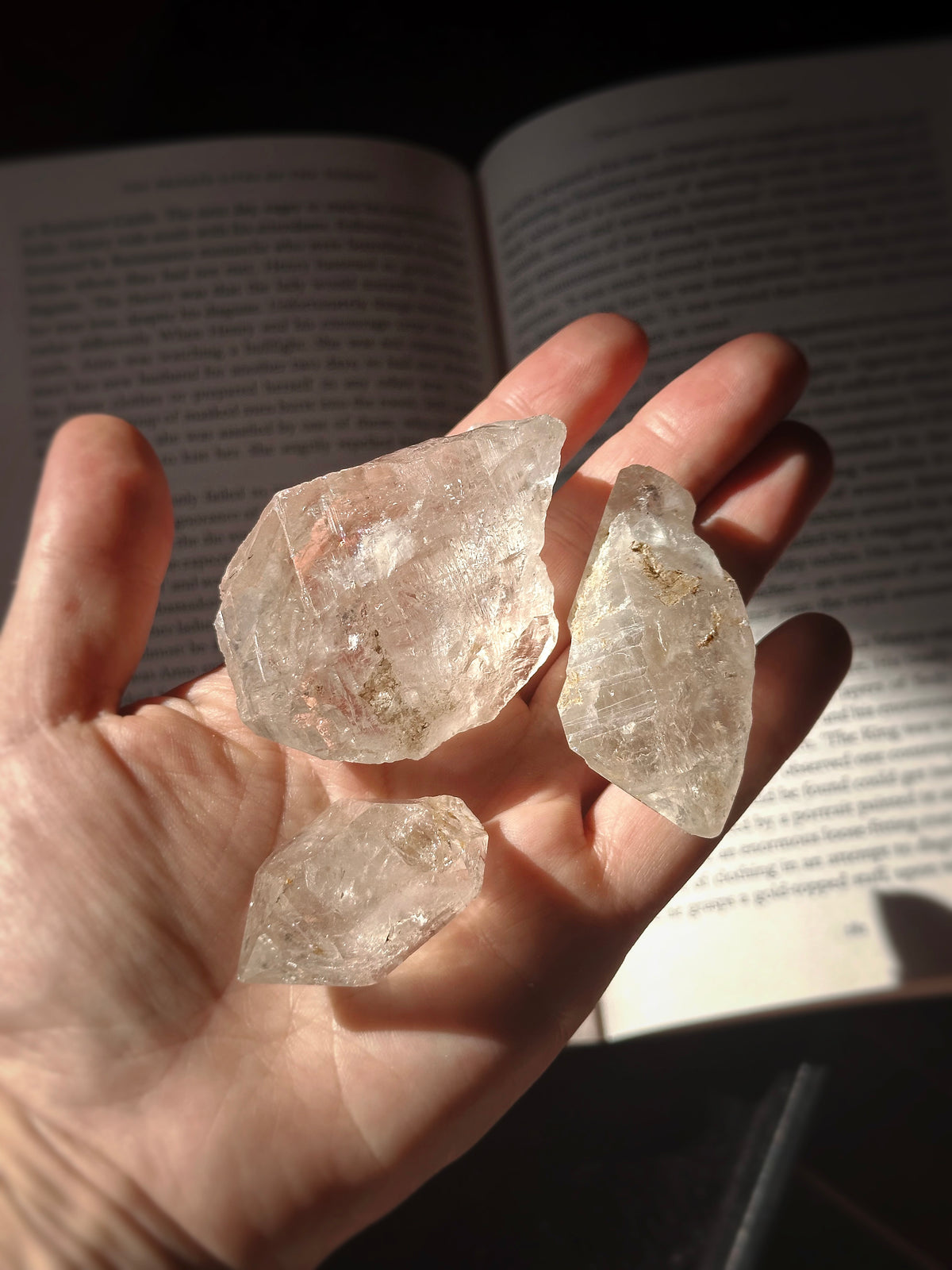 3pc. DIAMOND QUARTZ LOT