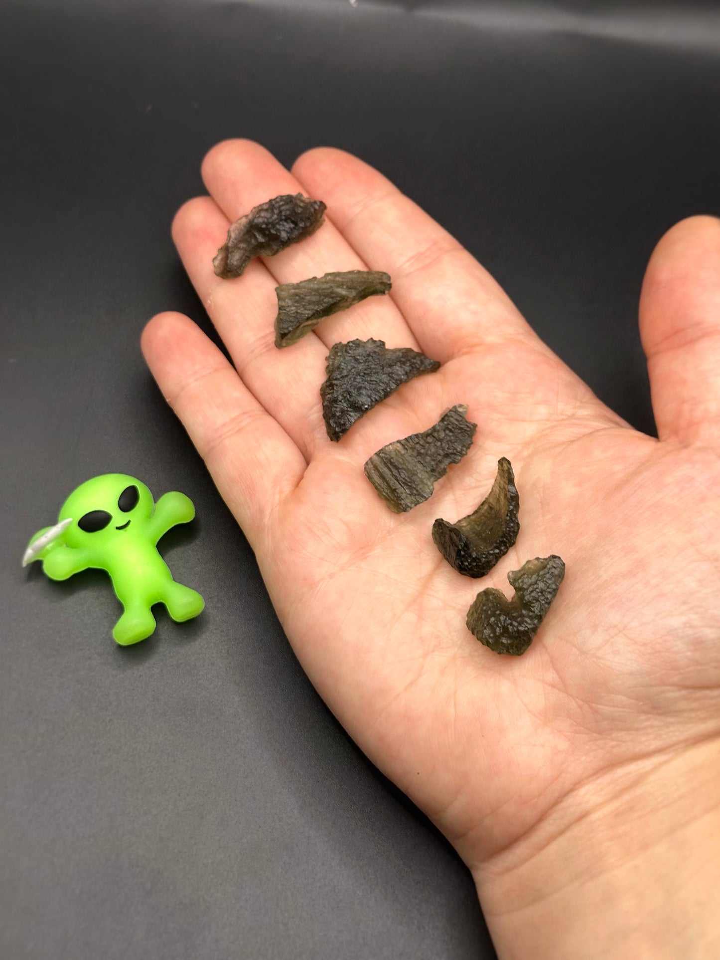 2g. MOLDAVITE ~ 1 PIECE