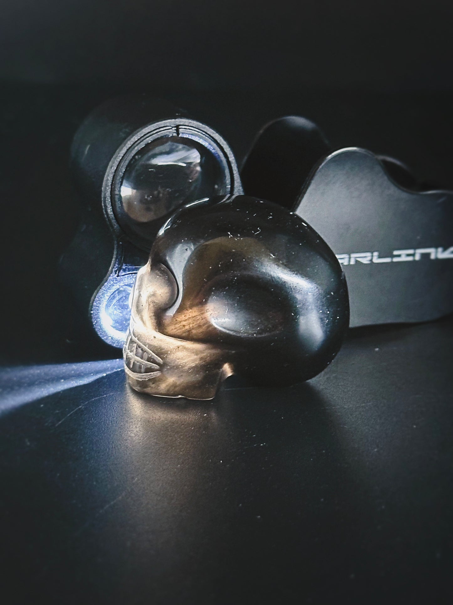 RARE: SAFFORDITE/CINTAMANI ANCESTORS ~ CRYSTAL SKULL