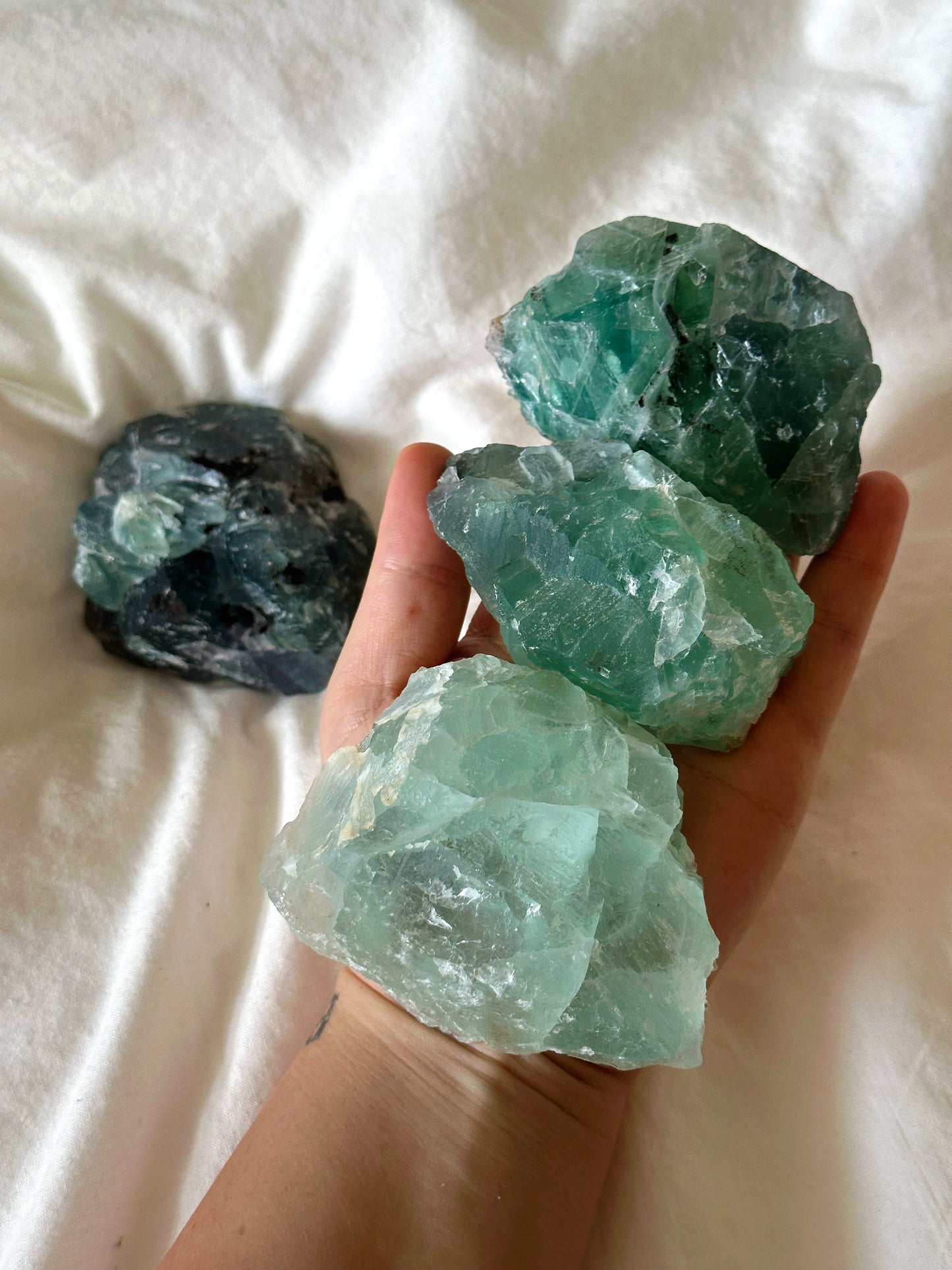 RAW FLUORITE CHUNK ~ 1 PIECE