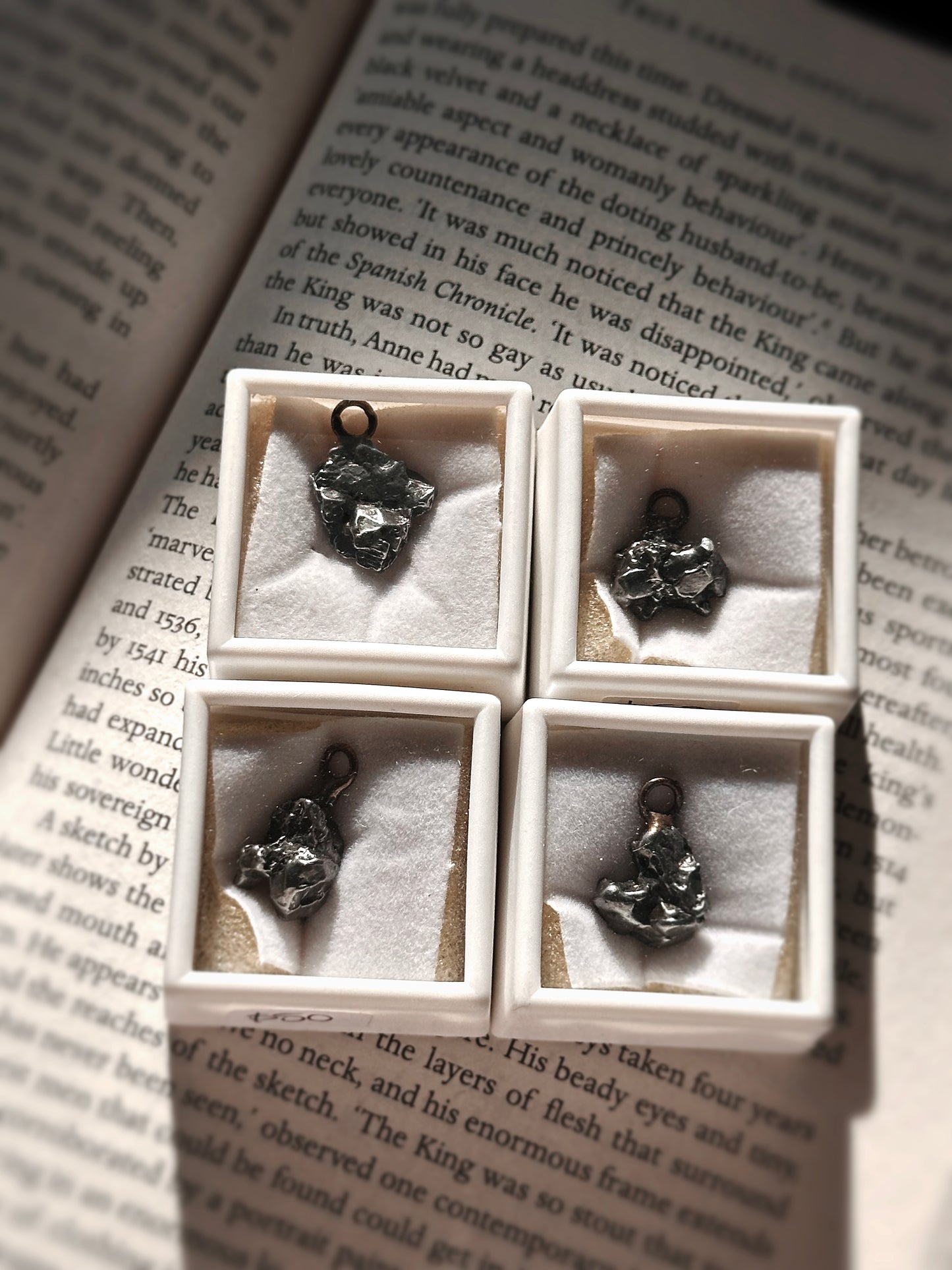 FIELD OF HEAVEN ~ METEORITE PENDANT