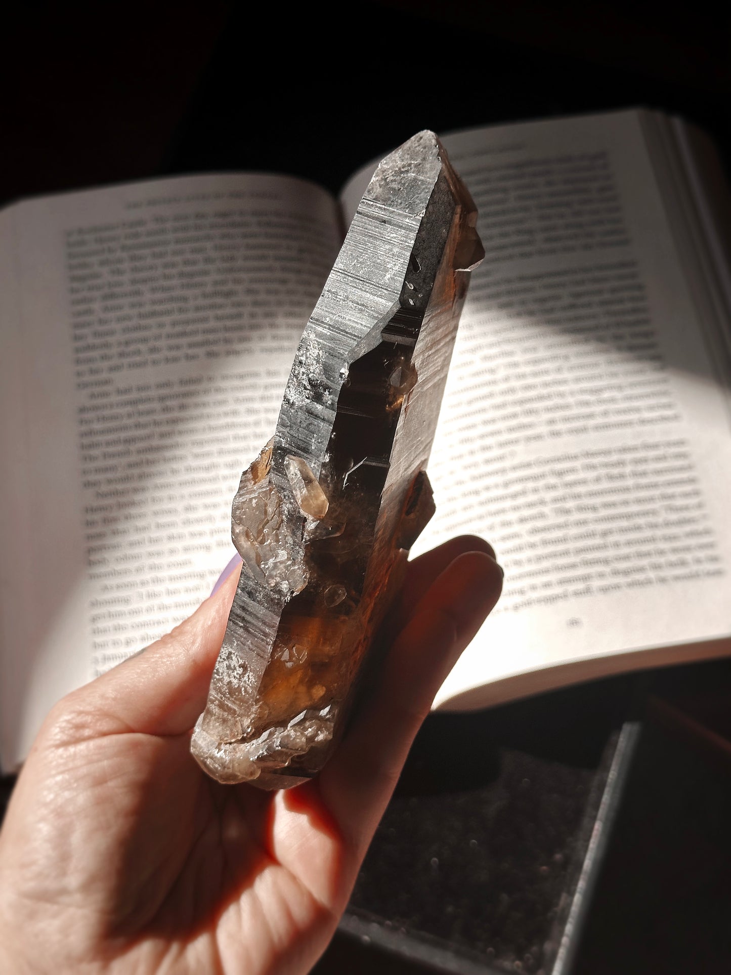 GOLDEN SCROLL ~ TABULAR CITRINE