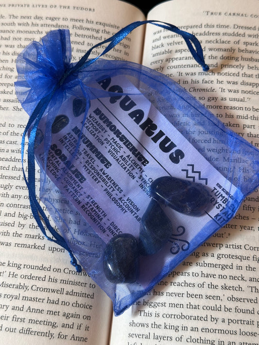 WHOLESALE ~ AQUARIUS ~ TUMBLED CRYSTAL KIT