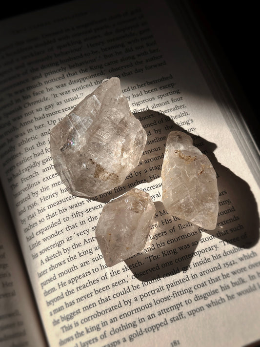 3pc. DIAMOND QUARTZ LOT