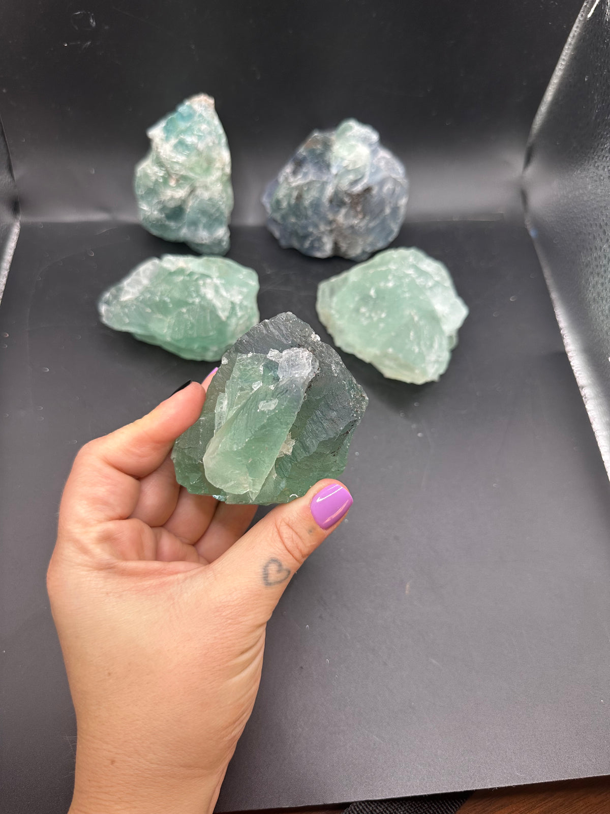 RAINBOW FLUORITE LOT