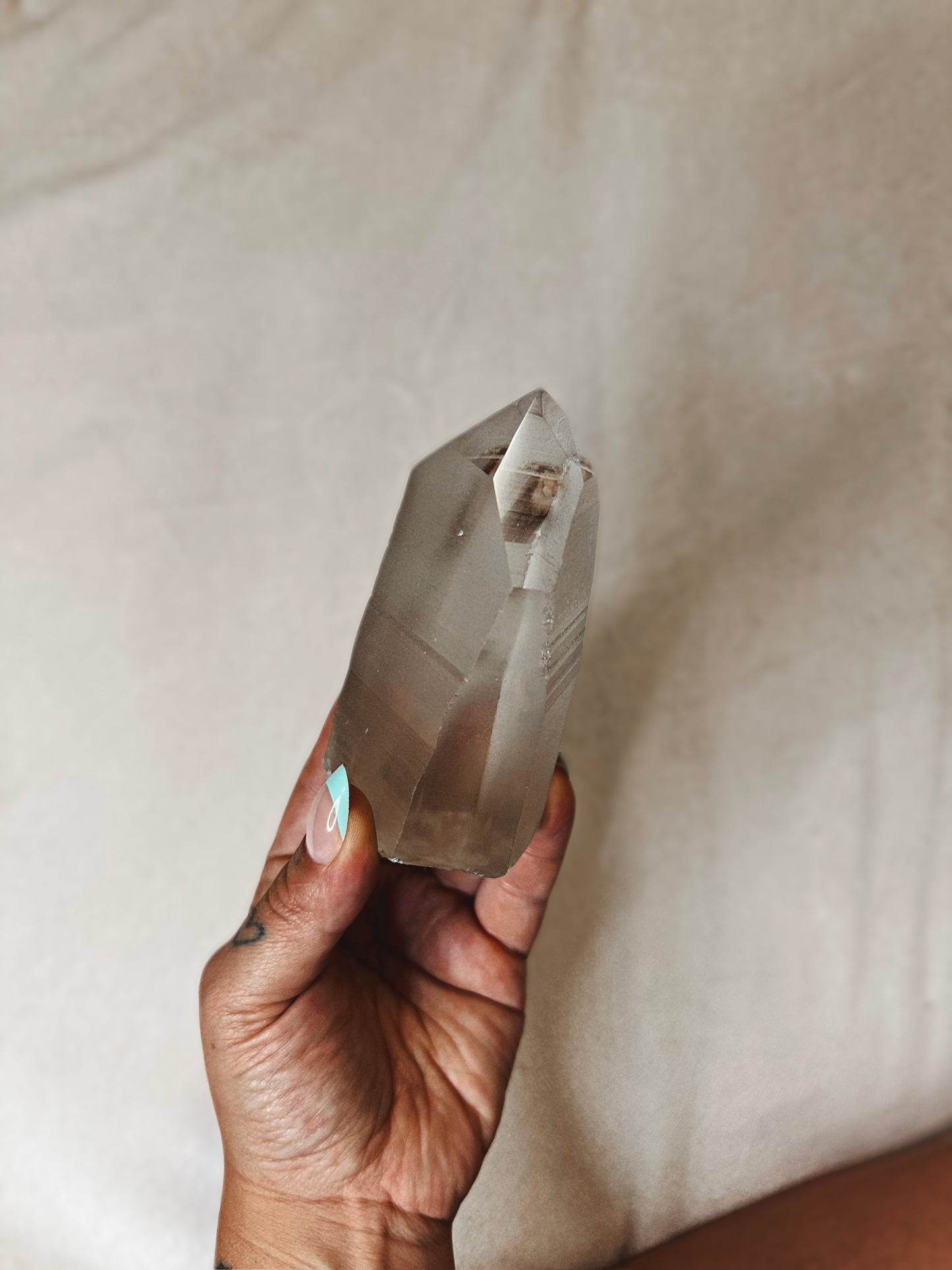 WHITEHALL ~ SMOKY LEMURIAN QUARTZ