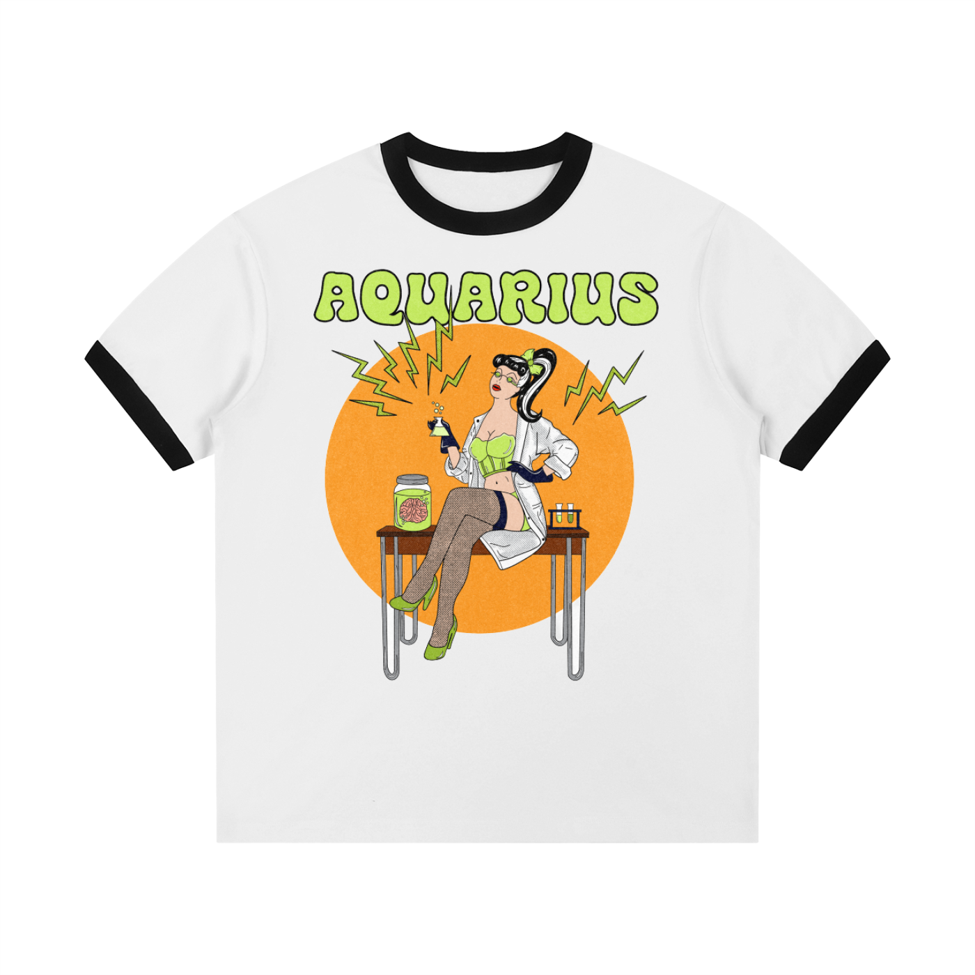 aquarius,tshirt,apparel,halloween