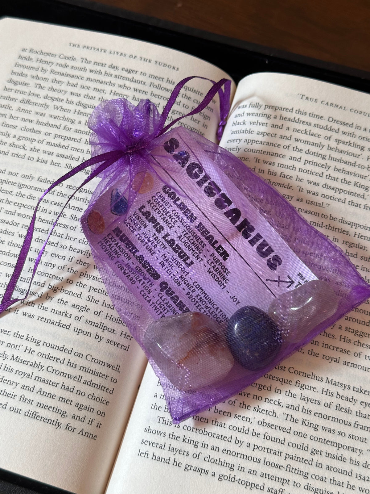 WHOLESALE ~ SAGITTARIUS ~ TUMBLED CRYSTAL KIT