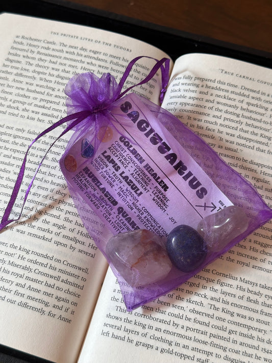 WHOLESALE ~ SAGITTARIUS ~ TUMBLED CRYSTAL KIT
