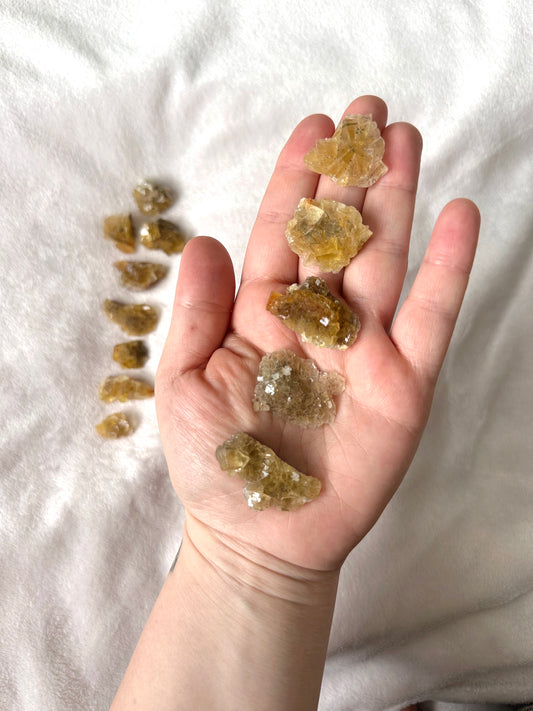 YELLOW FLUORITE ~ 1 PIECE
