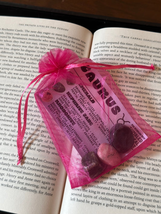 WHOLESALE ~ TAURUS ~ TUMBLED CRYSTAL KIT
