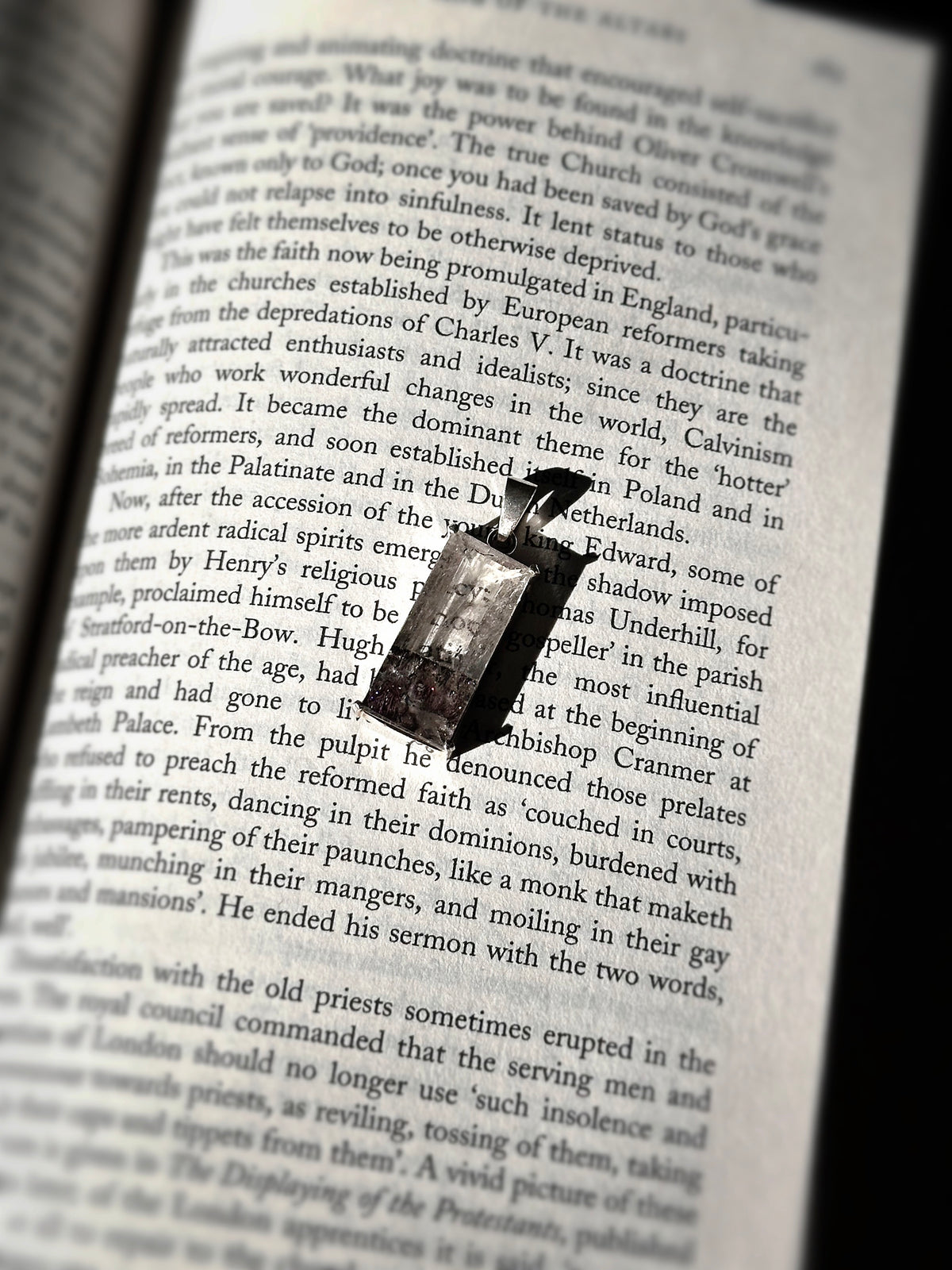 SACRED SEVEN PENDANT ~ .925 SILVER