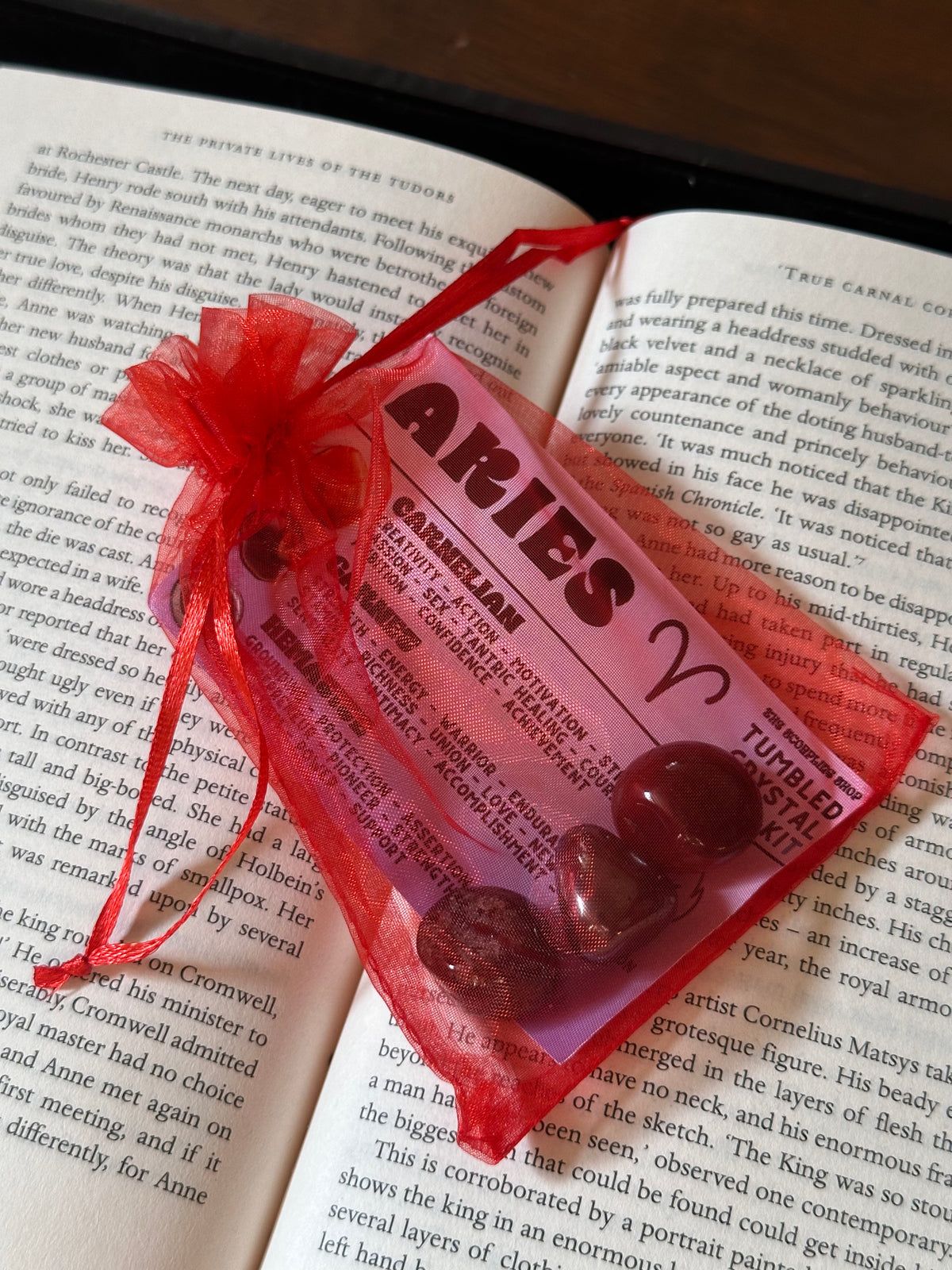 CLEARANCE ~ ARIES ~ TUMBLED CRYSTAL KIT