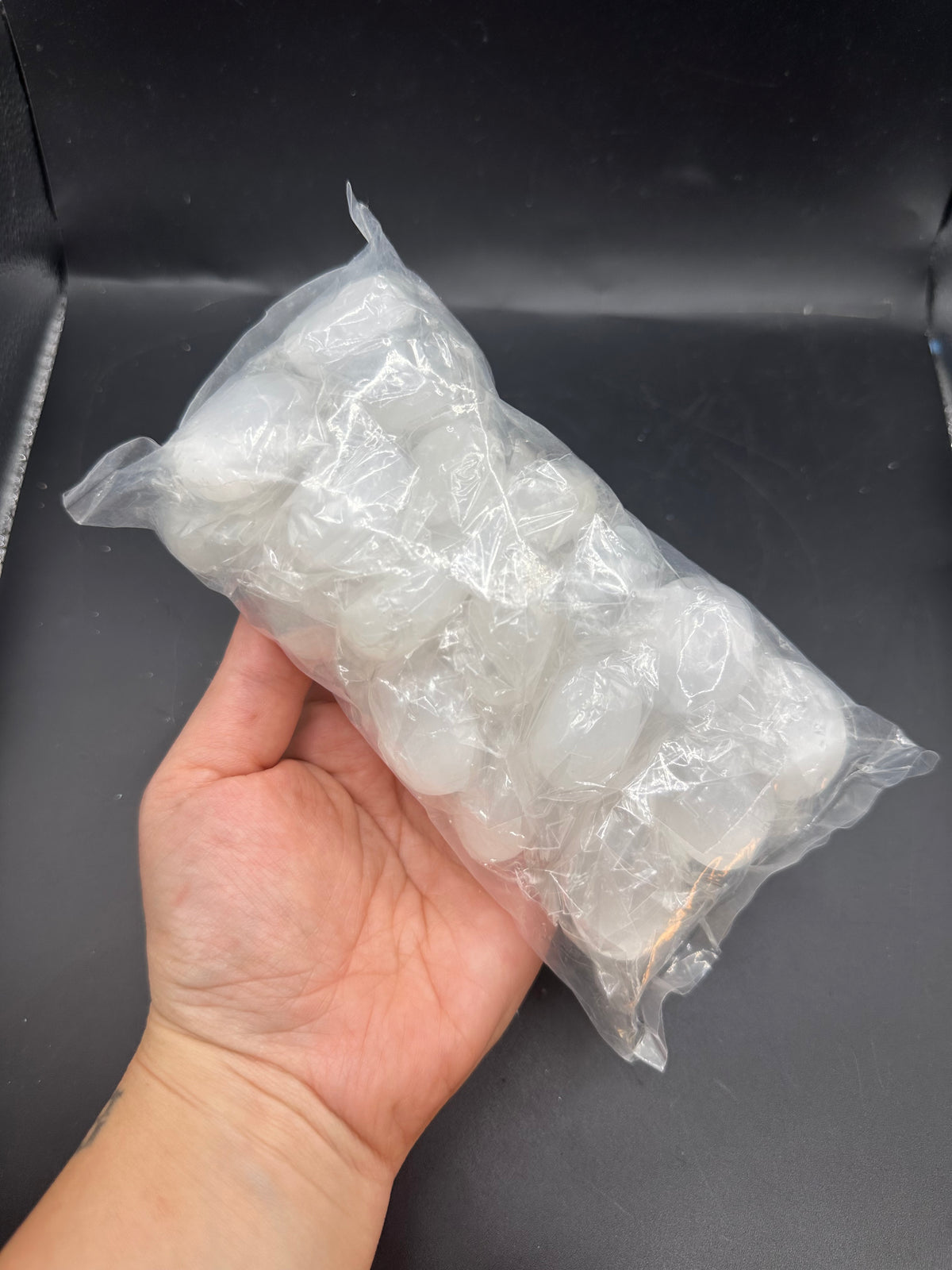 1lb. SELENITE TUMBLED STONES