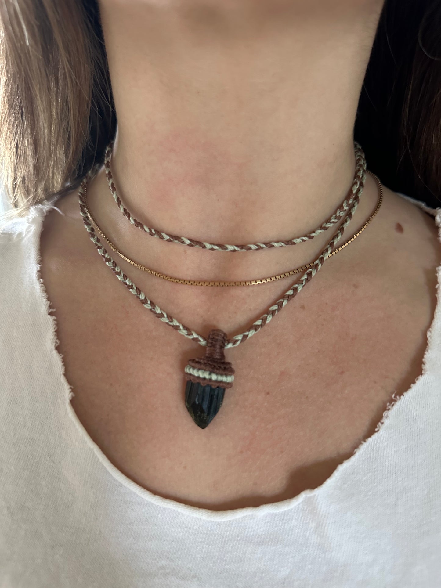GREEN PASTURES ~ TOURMALINE JUJU (LAYERED)