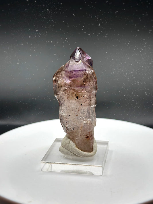 ANDROMEDA ~ SMOKY AMETHYST SCEPTER FLOATER