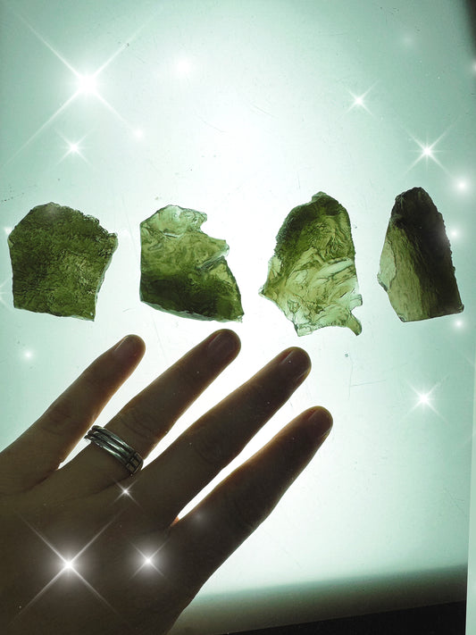 VERY RARE ~ LARGE MOLDAVITE