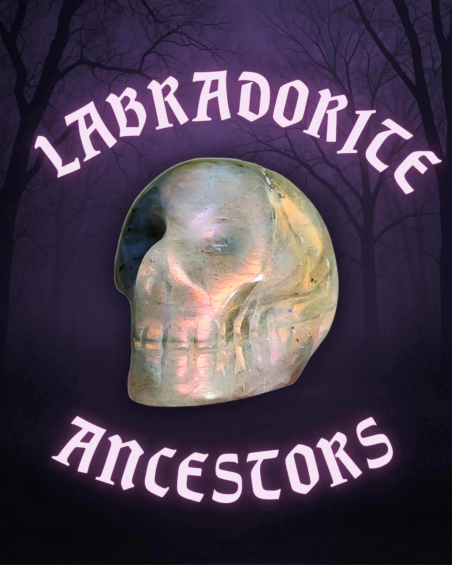 LABRADORITE ANCESTORS ~ CRYSTAL SKULL