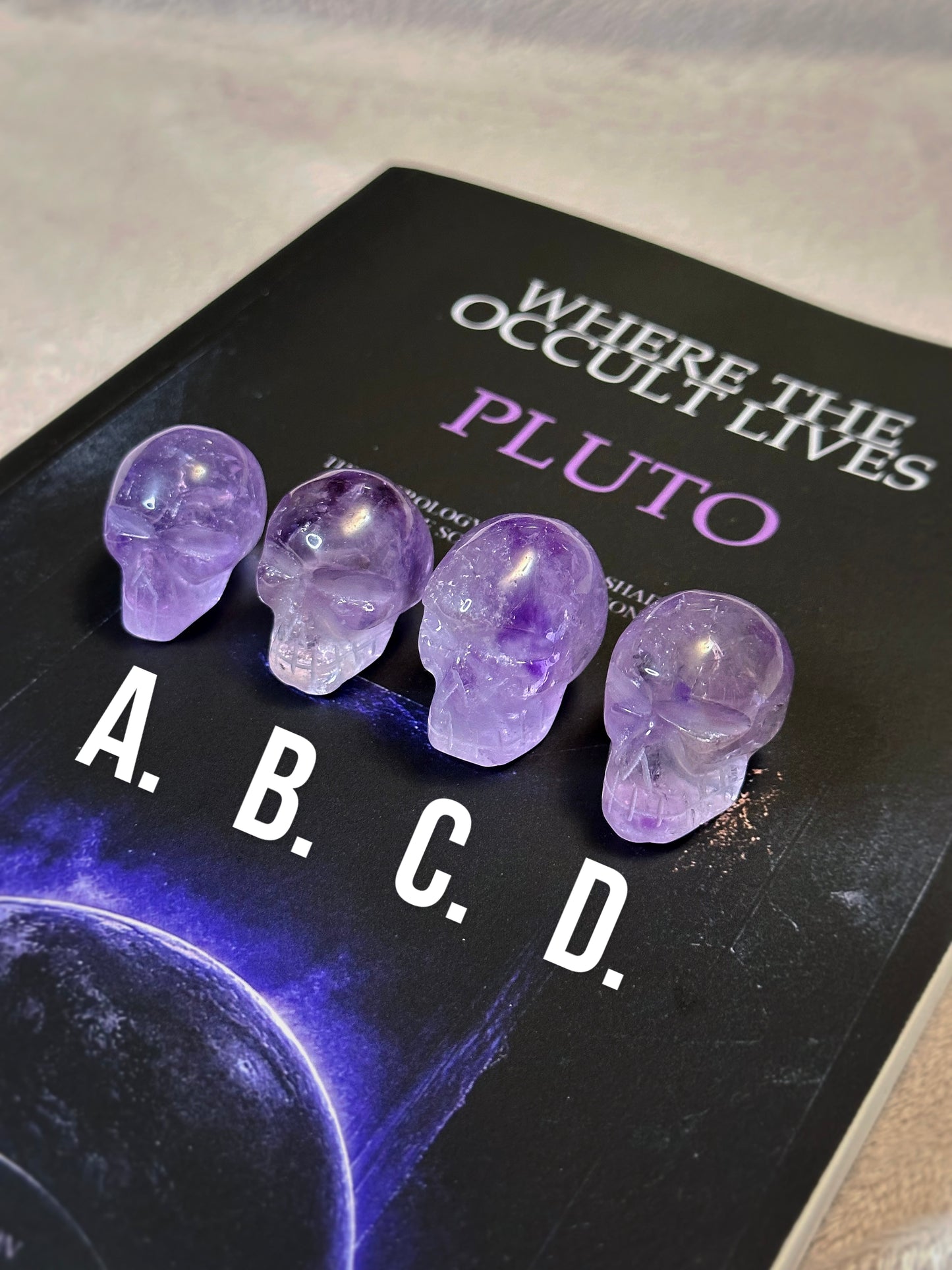 AMETHYST ANCESTOR (SKULL)