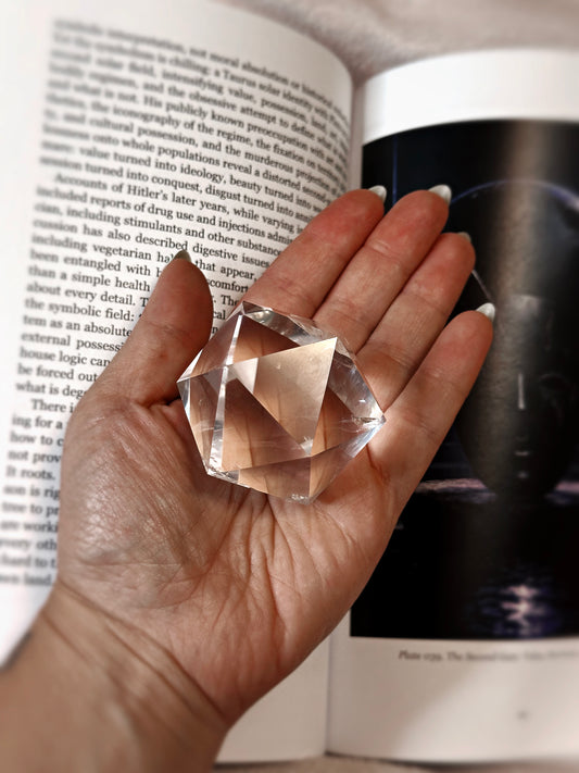 LUX REGIA ~ QUARTZ ICOSAHEDRON