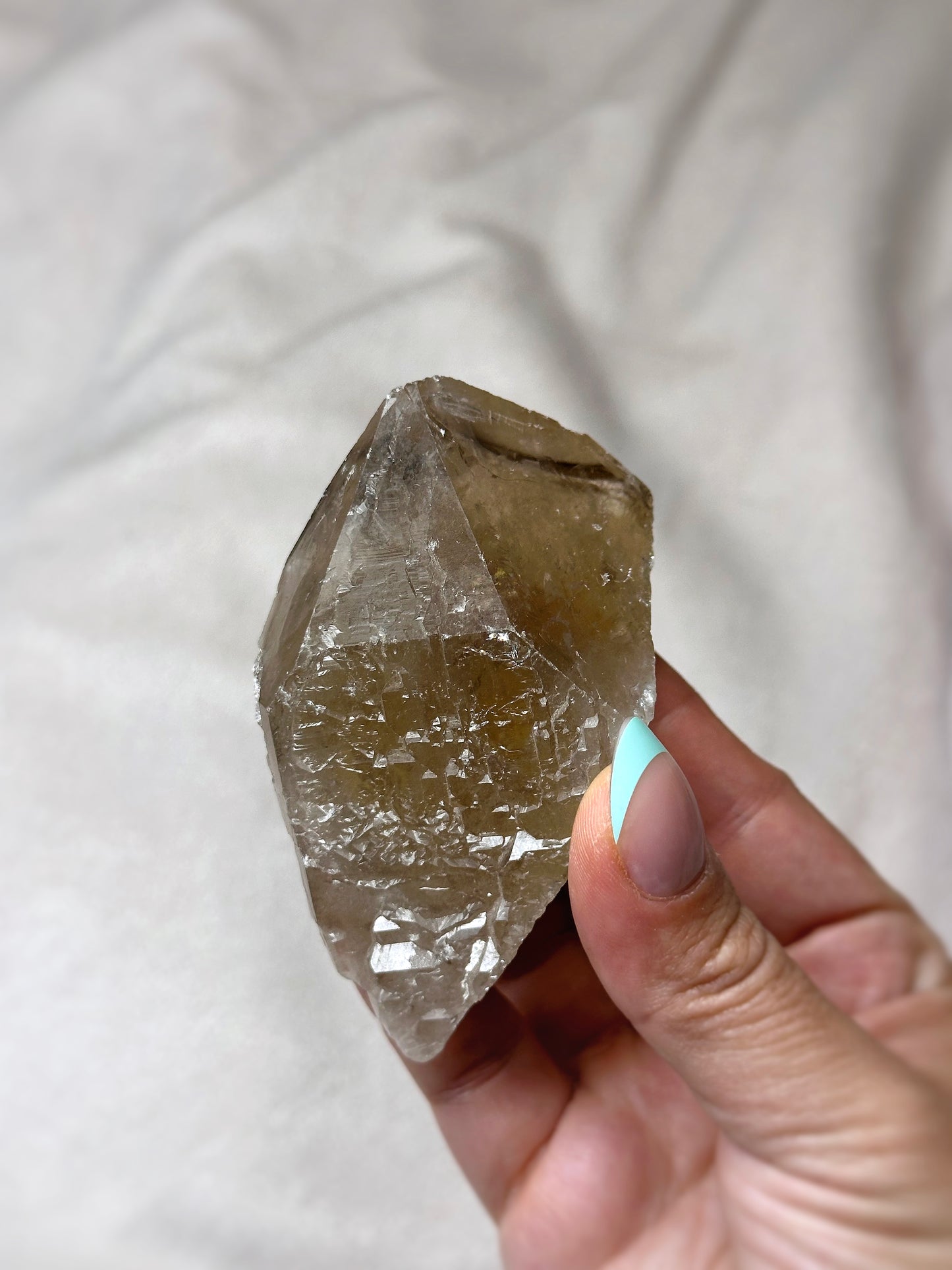 CROMWELL’S CABINET ~ SMOKY CITRINE ELESTIAL QUARTZ