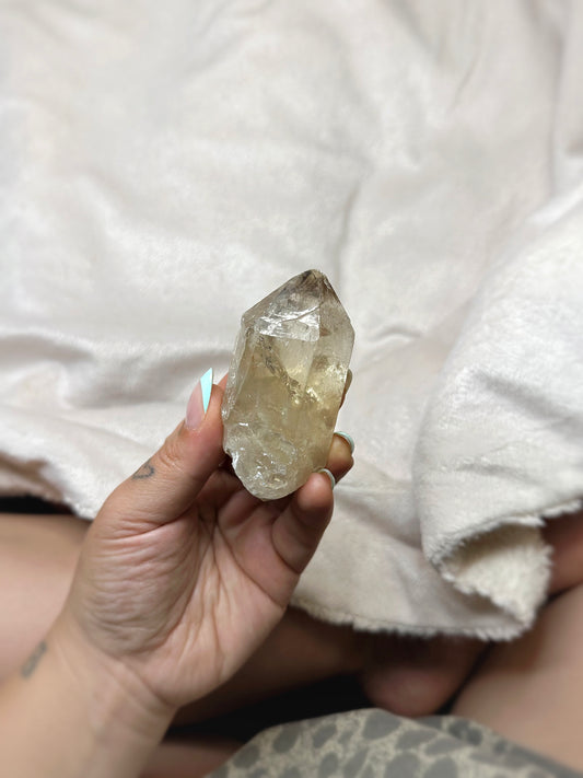 THE PARR JEWELL ~ SMOKY CITRINE ELESTIAL QUARTZ