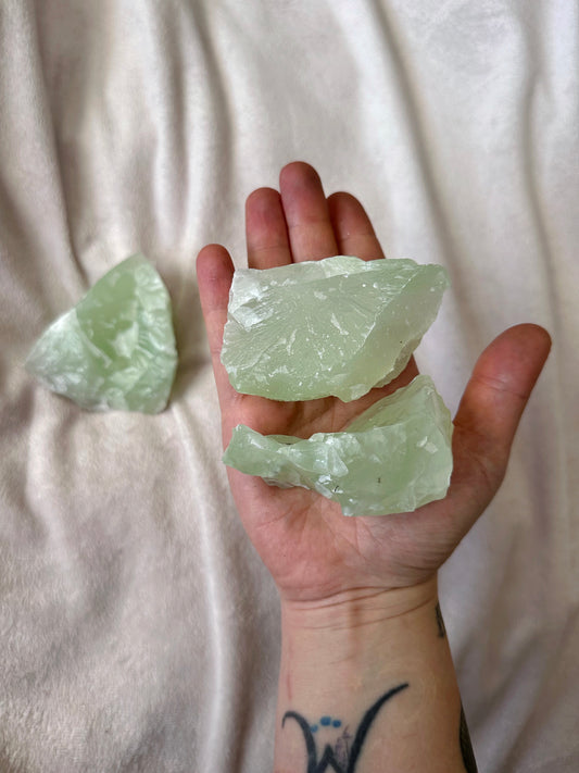 GREEN CALCITE ~ 1 PIECE