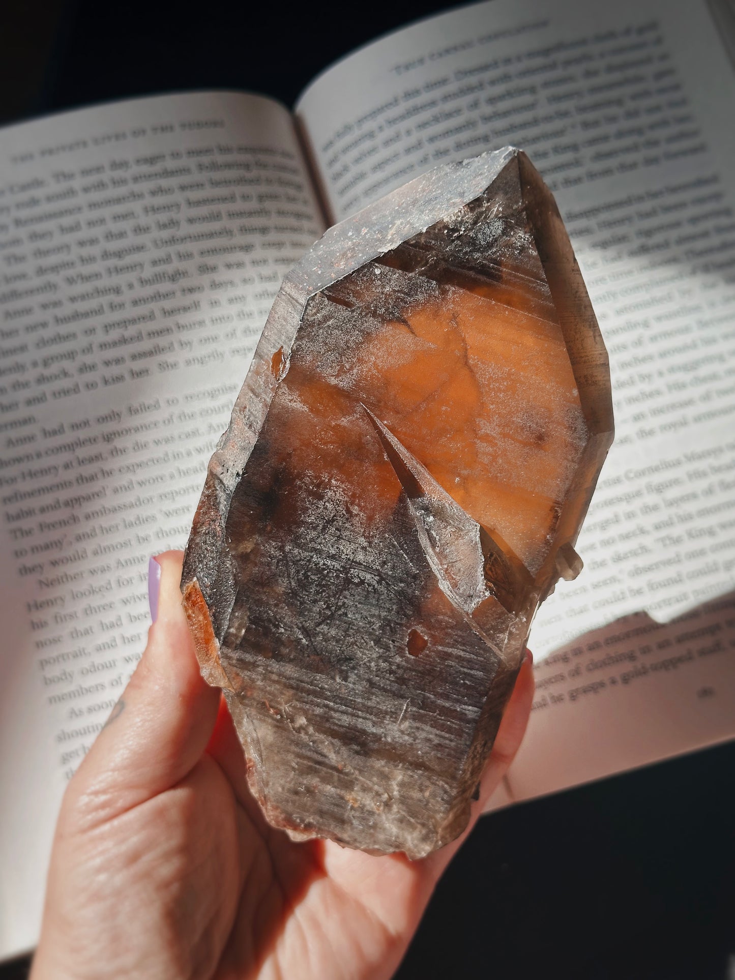 GOLDEN SCROLL ~ TABULAR CITRINE