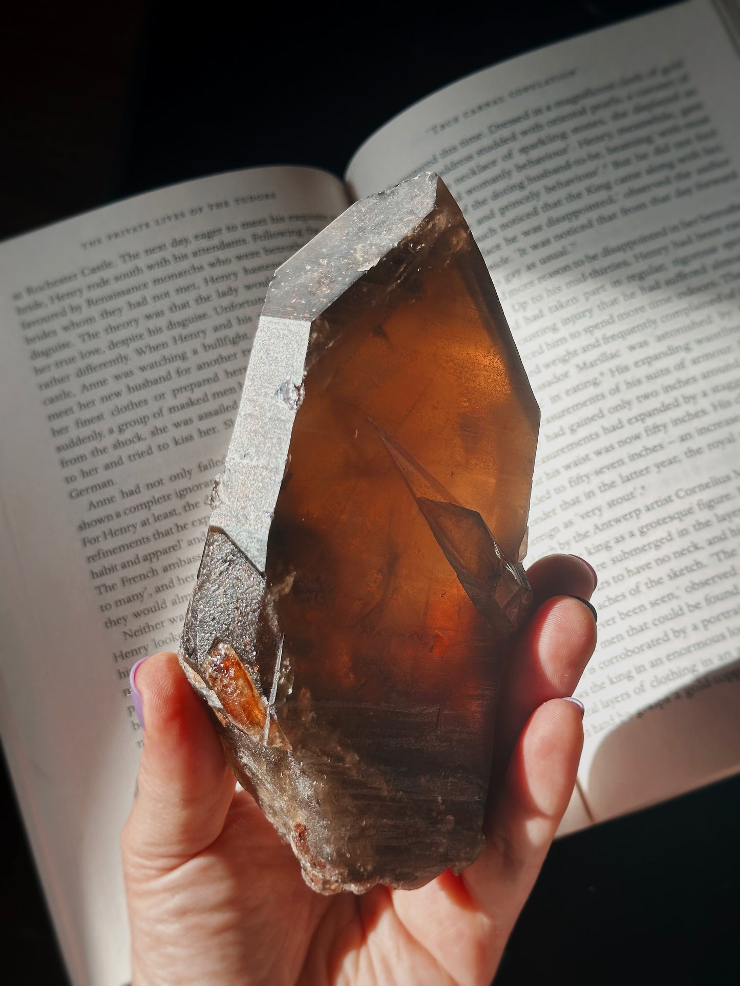 GOLDEN SCROLL ~ TABULAR CITRINE