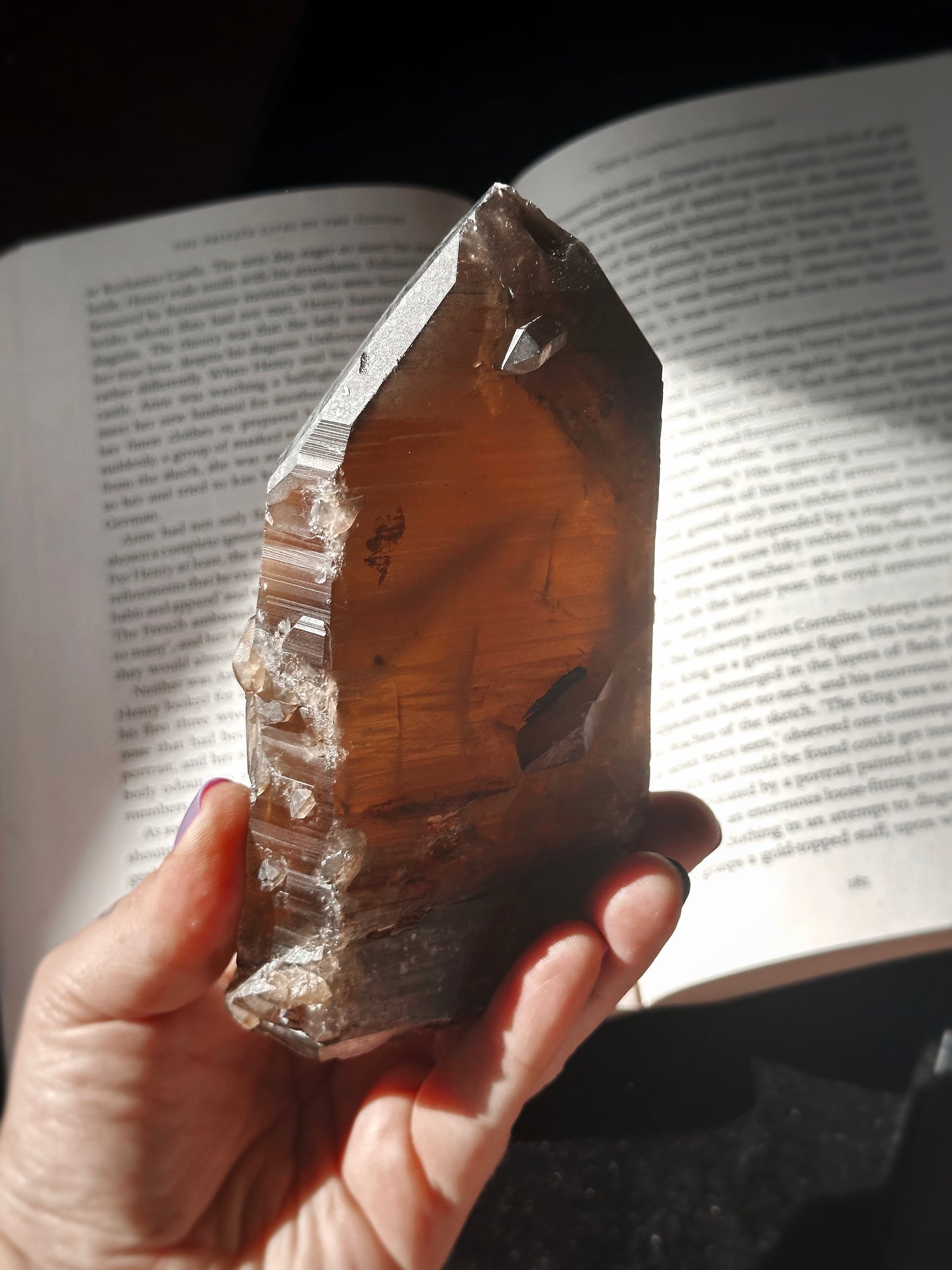 GOLDEN SCROLL ~ TABULAR CITRINE