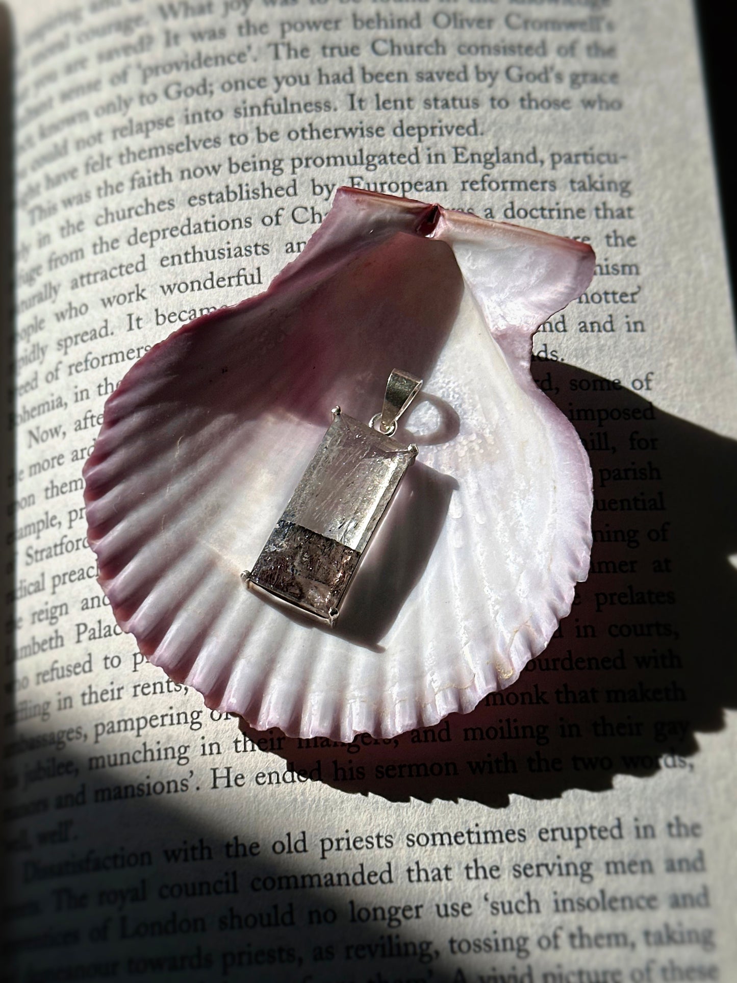 SACRED SEVEN PENDANT ~ .925 SILVER