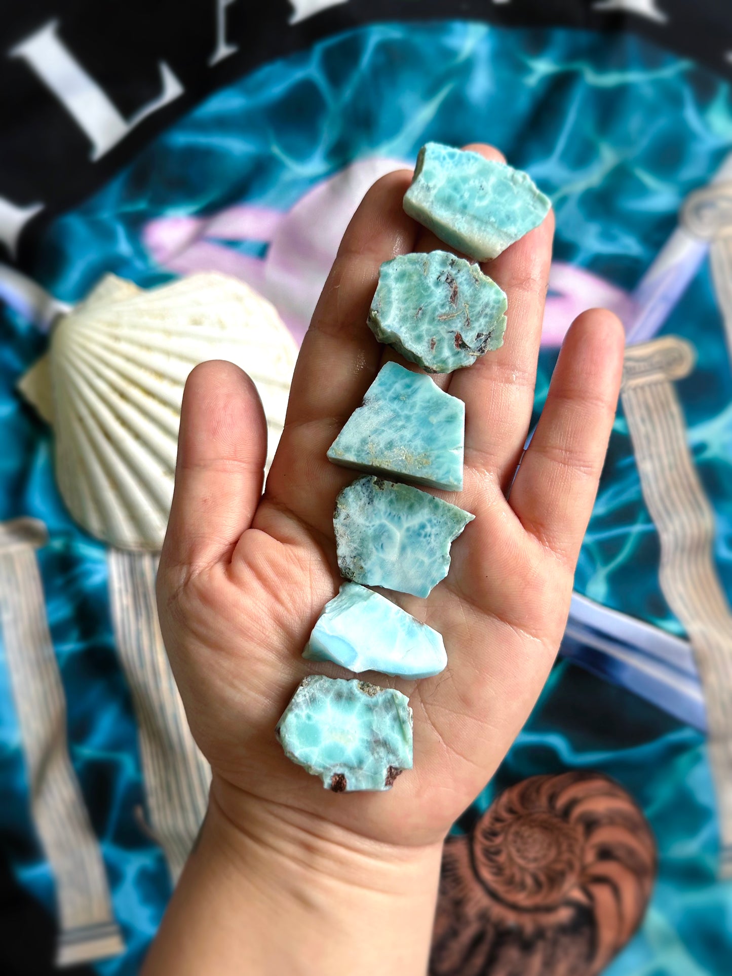 LARIMAR ~ ATLANTIS STONE ~ 1 PIECE