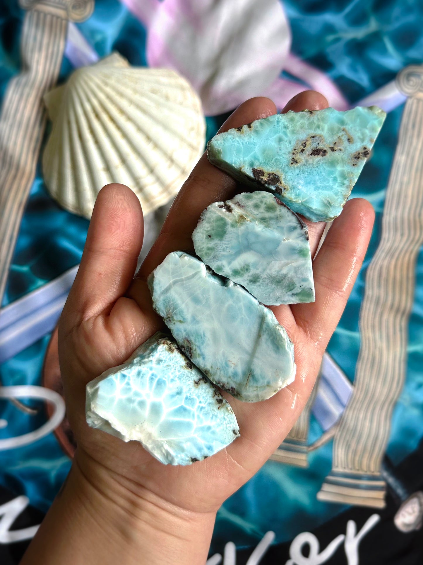 LARIMAR ~ ATLANTIS STONE ~ 1 PIECE