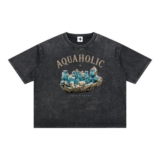 tshirt,apparel,aquaholic,aquamarine