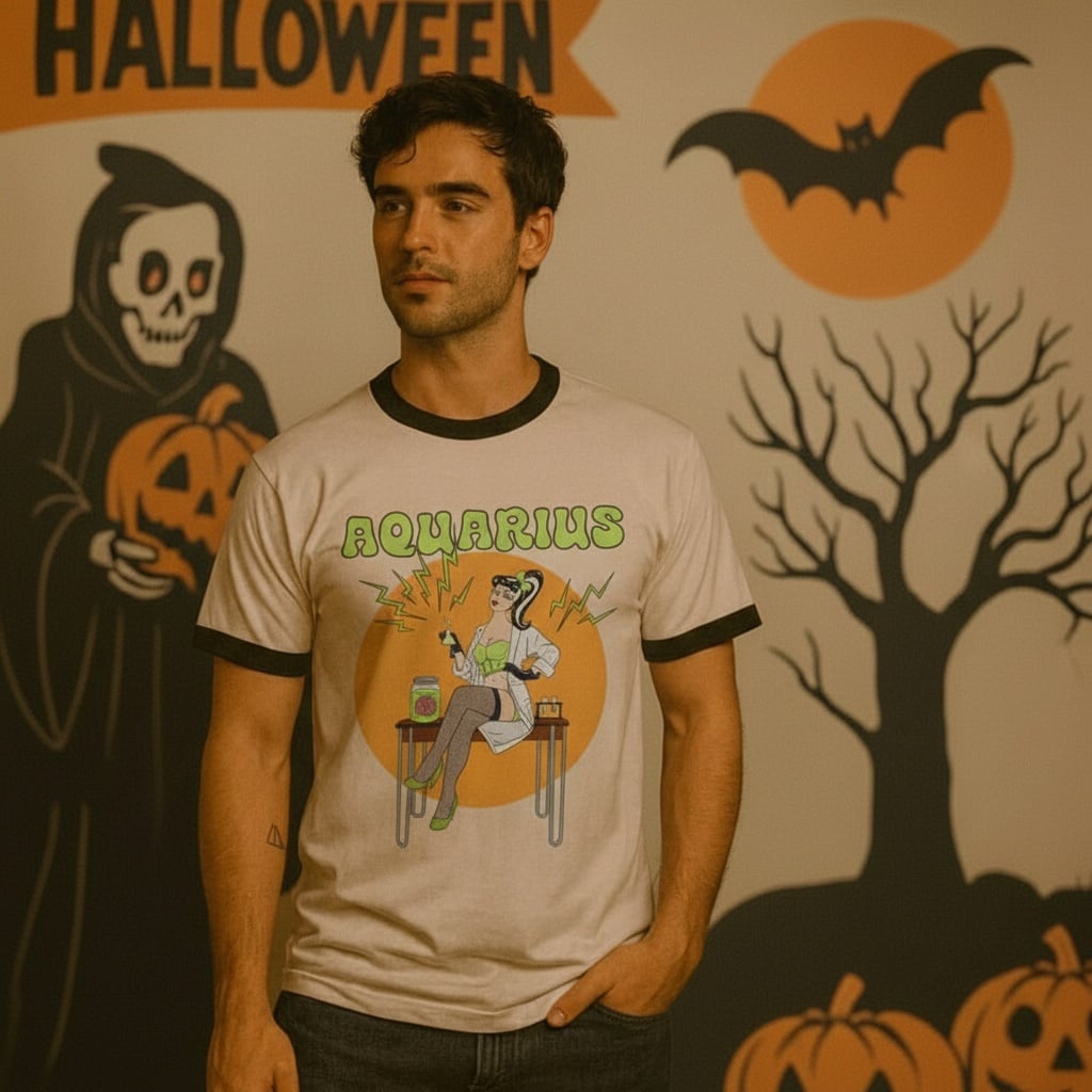 AQUARIUS - WEIRD SCIENCE - CREWNECK