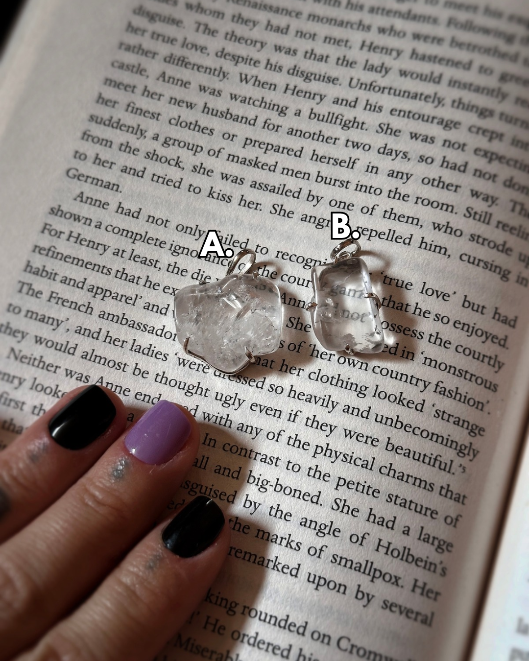 PETALITE PENDANT ~ .925 SILVER