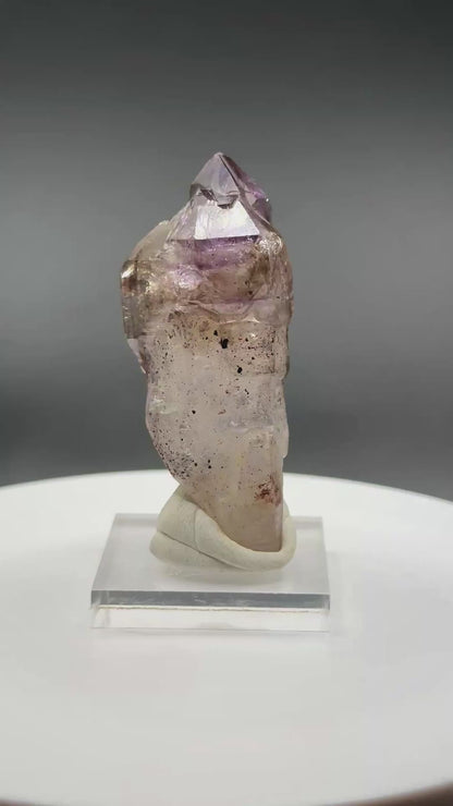 ANDROMEDA ~ SMOKY AMETHYST SCEPTER FLOATER